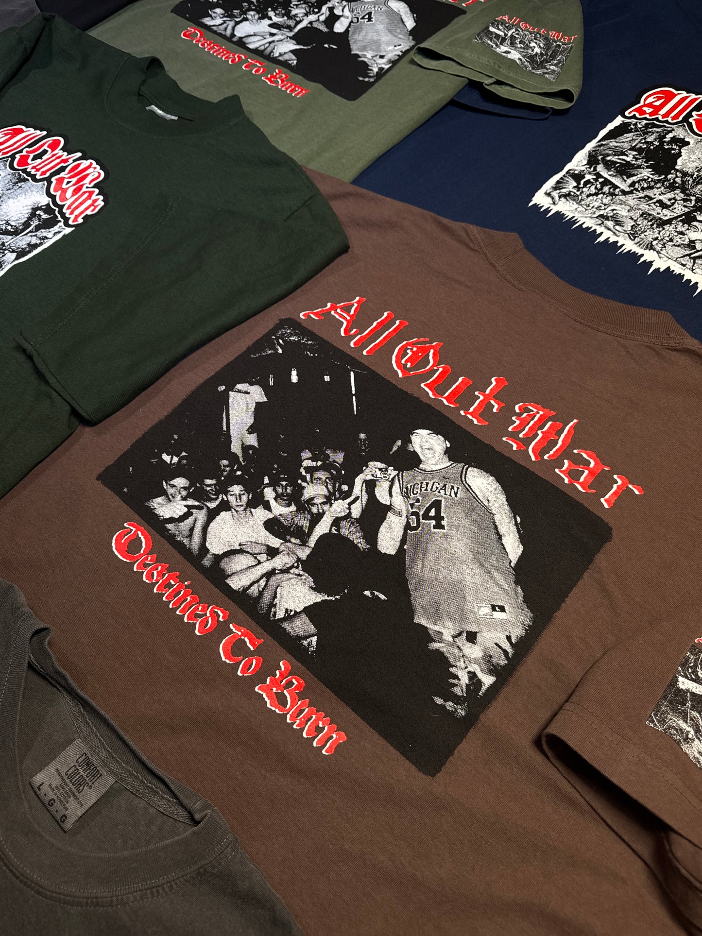 ALL OUT WAR - DESTINED (SHIRTS)