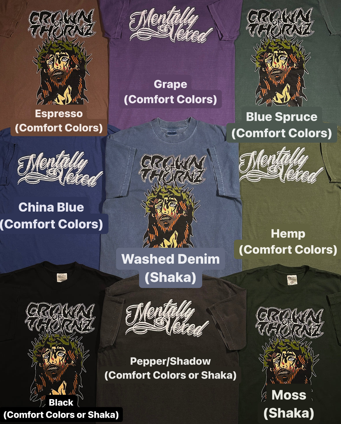 CROWN OF THORNZ (SHIRTS)