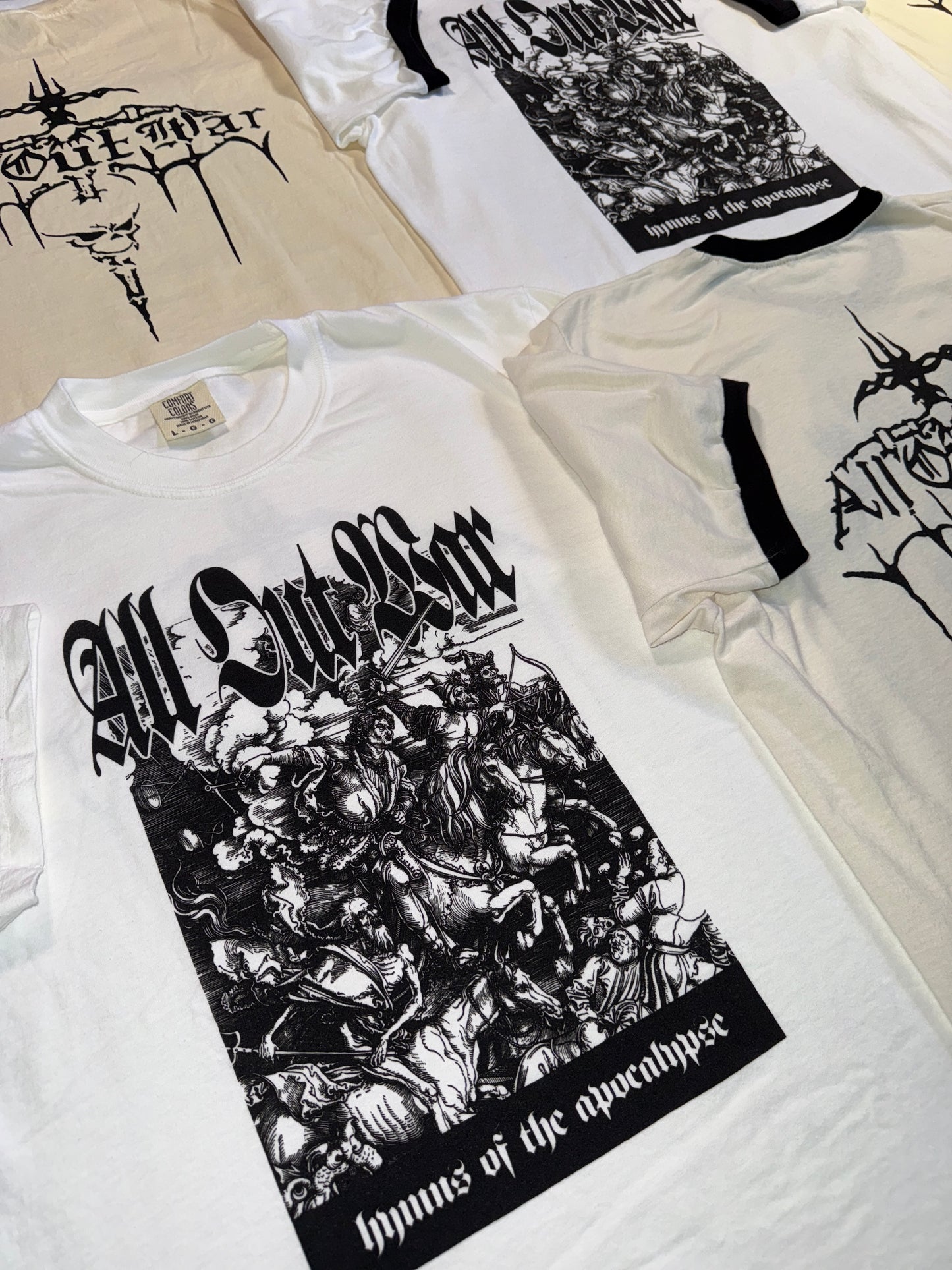ALL OUT WAR - HYMNS (SHIRTS)