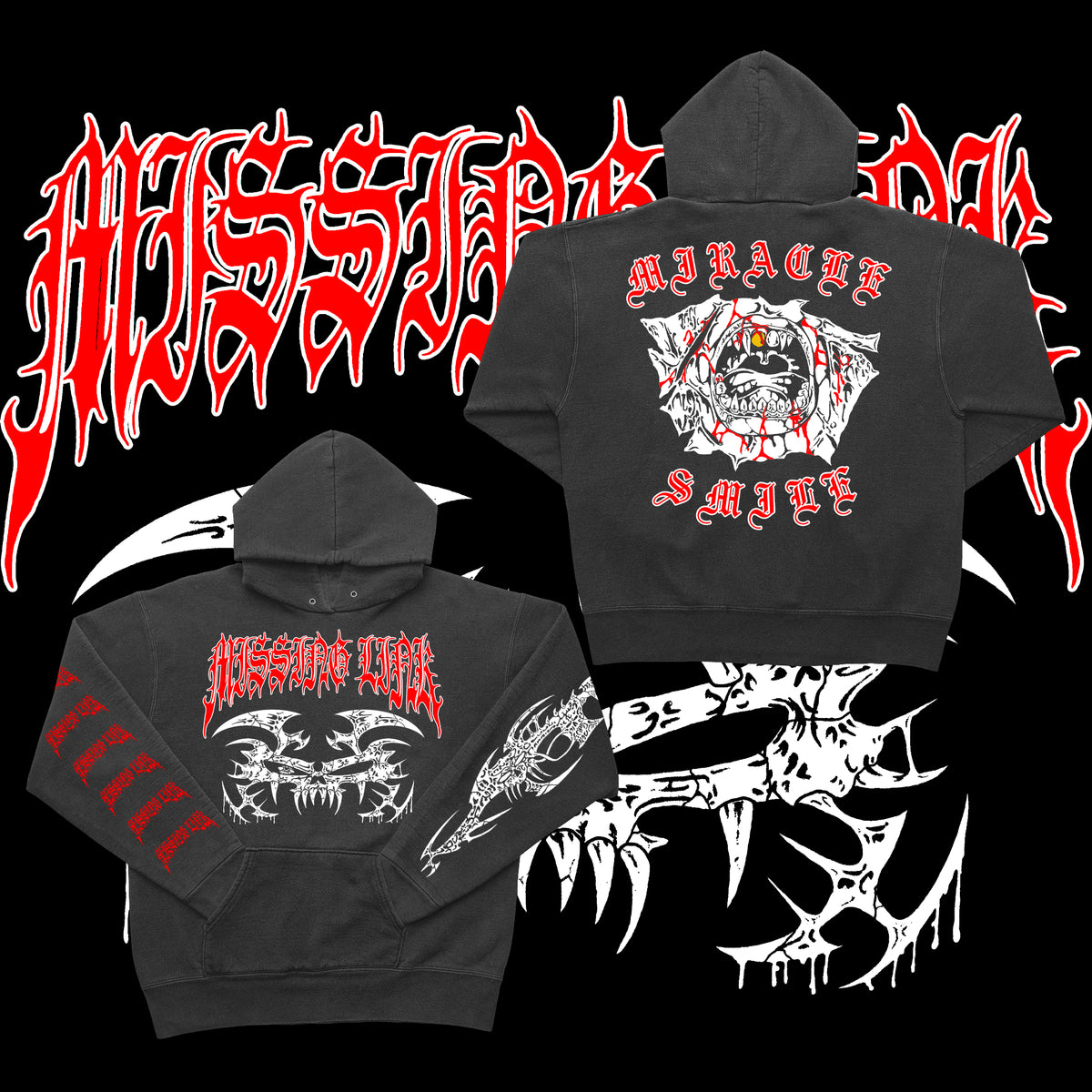 .MISSING LINK - MIRACLE SMILE (HOODIES)