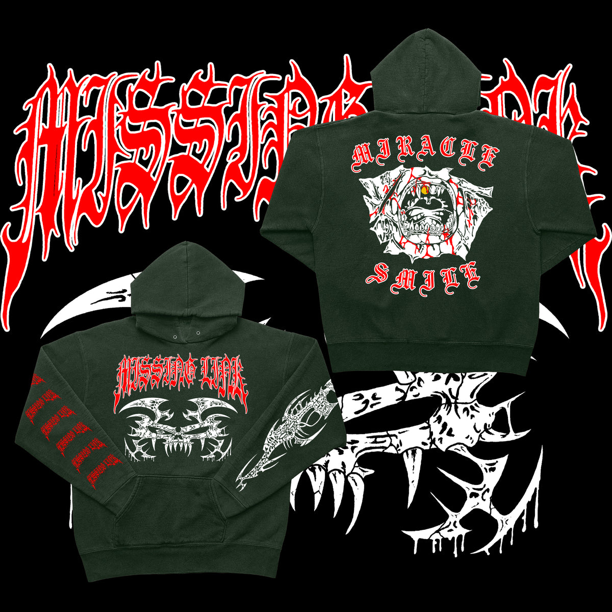 .MISSING LINK - MIRACLE SMILE (HOODIES)